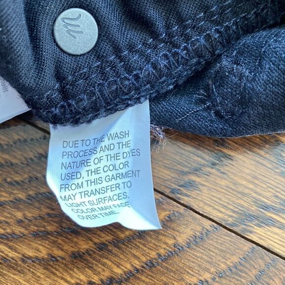 NWT Madewell Black Mini Jean Skirt with Dots - Size 25 - Picture 12 of 16